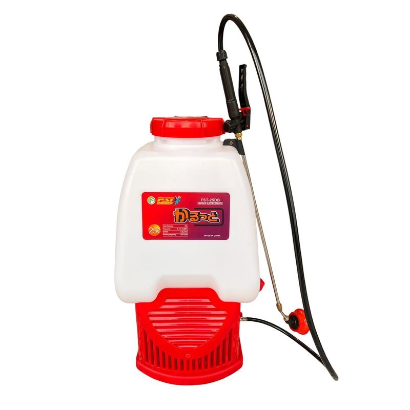 سمپاش شارژی اف اس تی کد fst 25db مدل دو موتوره ظرفیت 25 لیتر